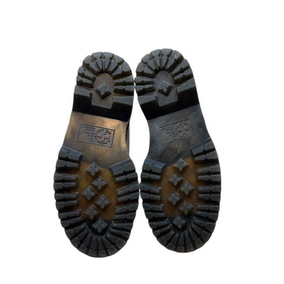 DR MARTENS Devon Heart Womens Size 7 White Leather Buckle Platform Boot Shoes - Picture 7 of 10